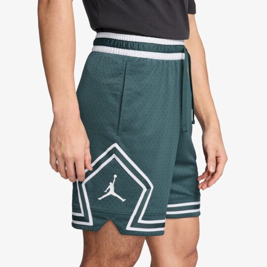 Jordan | Dri-fit Sport Diamond Shorts { Oxidized Green/white/white - view 2