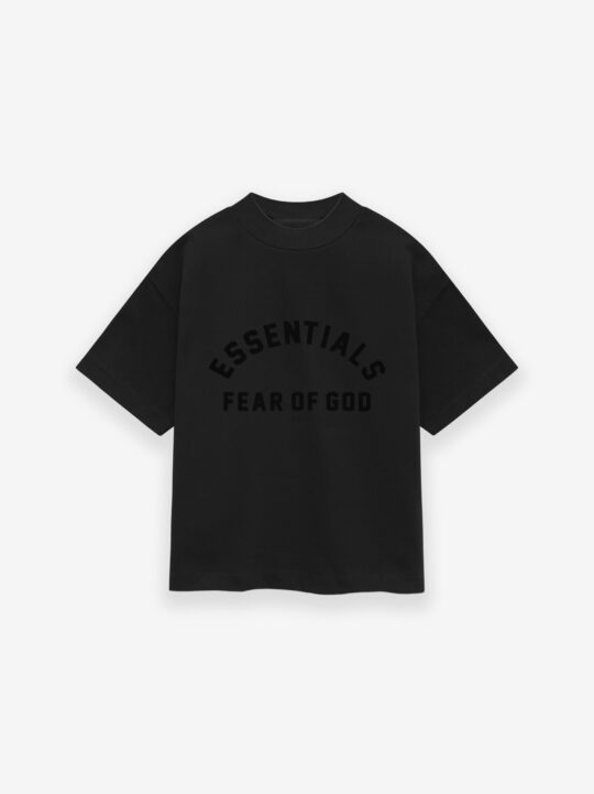 ESSENTIALS Kids Heavy Jersey Crewneck T-shirt