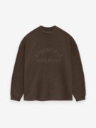 Essentials Heavy L/s Tee – HEATHER WOOD