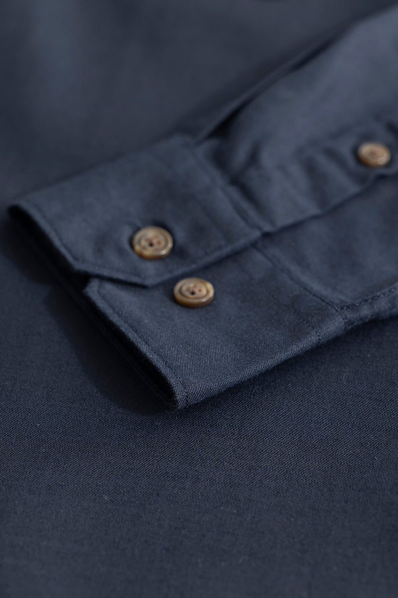 SNITCH Kameron Navy Shirt - view 7
