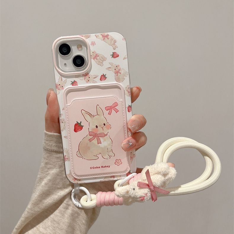 Peeperly Delight Berry Cute Bunny Bliss Case – No Color - view 3