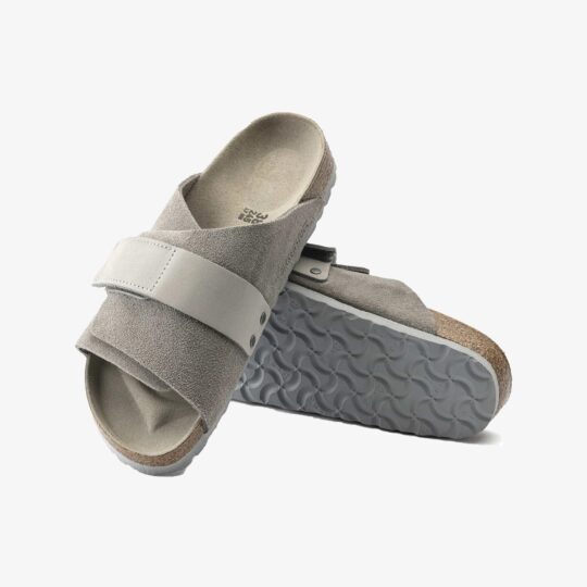 Kyoto nubuck suede – Birkenstock | KYOTO NUBUCK/SUEDE LEATHER { GRAY