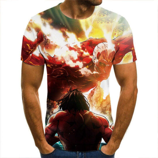 BlackTree 3D Summer attack T-Shirt for Men's -BT126.