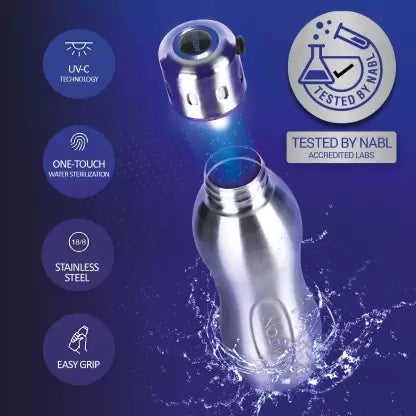 Yuva Bottle (Milton) – Steel - view 2