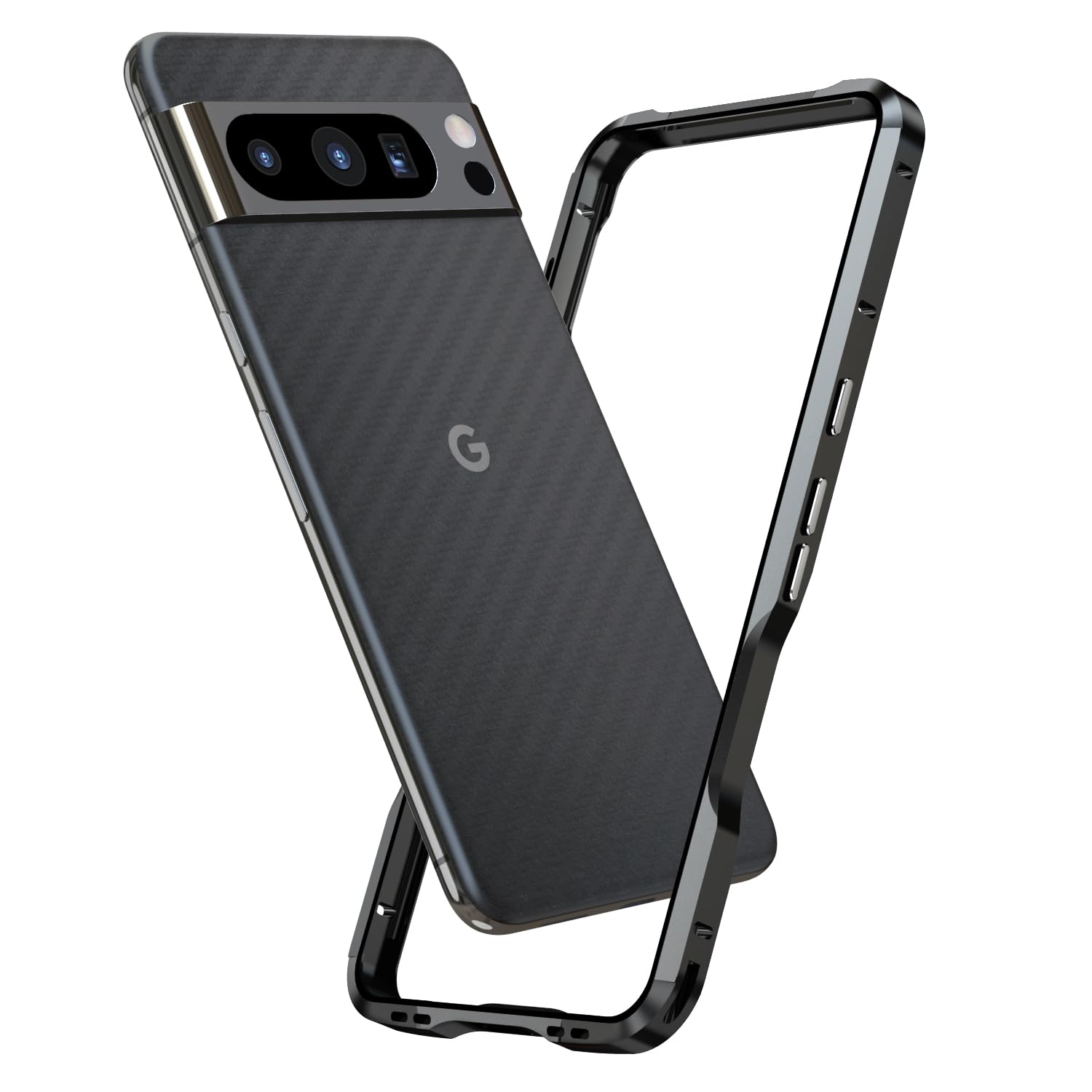 Million Cases Armor Alloy Bumper Frame Case - Google - view 3