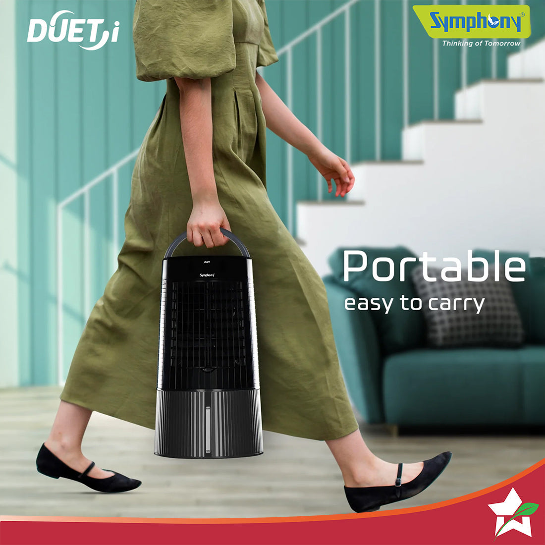 Wonderchef Symphony Duet-i | Kitchen Cooling Fan | Touchscreen Control . - view 4