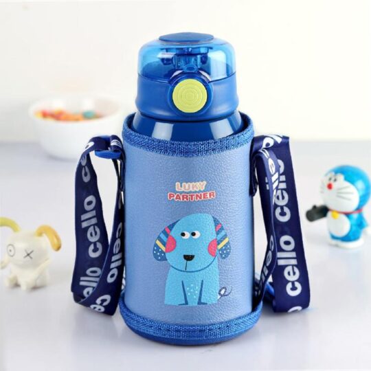 Cello Kinder Hot & Cold Stainless Steel Kids Water Bottle, 500ml