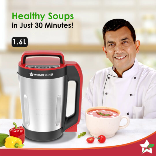 NEO Automatic Soup Maker | 1.6 Litre | 900W Heater by blacktree - view 2