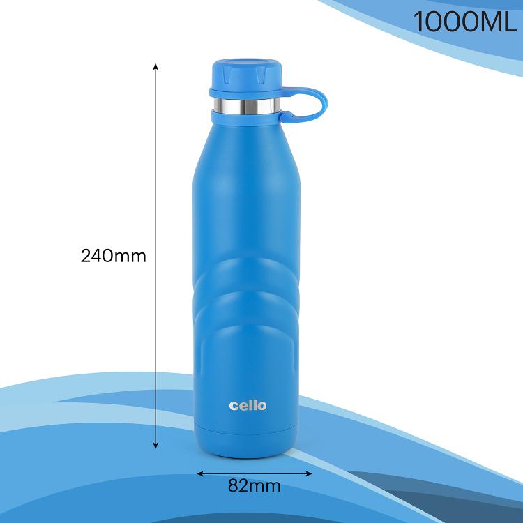 Cello Duro Crown Flask, Vacusteel Water Bottle - view 56
