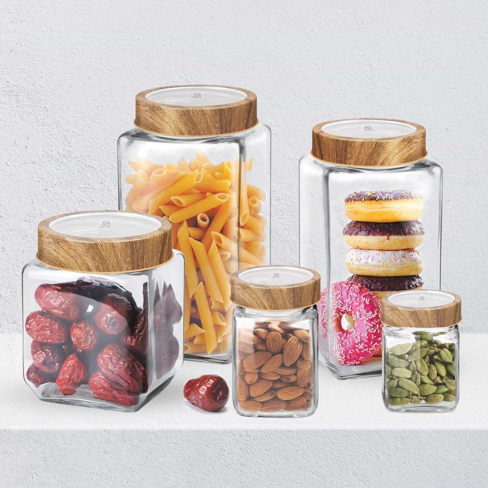 Woody Cube Jar (Treo by Milton) – Transparent - view 8