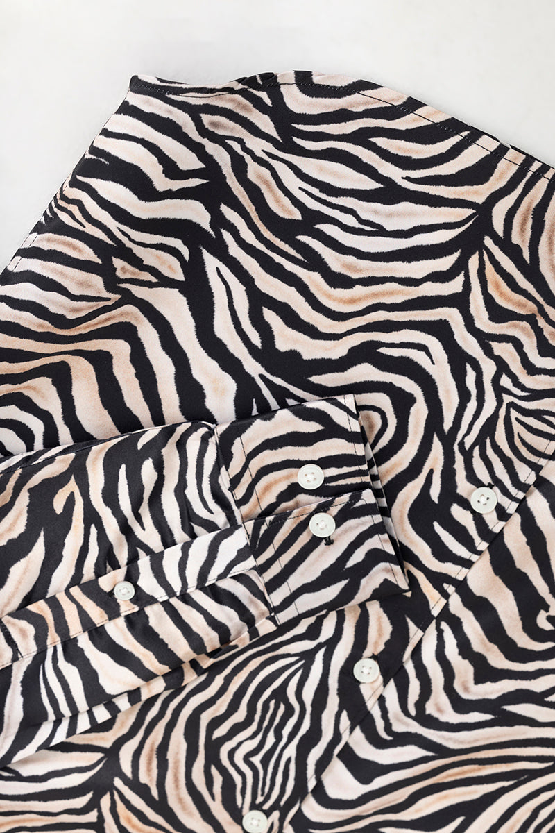 SNITCH Zebra Zenith Black Shirt - view 8