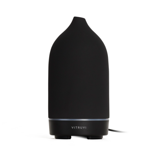 Vitruvi Stone Essential Oil Diffuser – Black