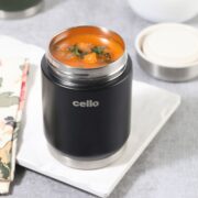 Cello Duro Supee Flask, Insulated Soup Jar, 400ml