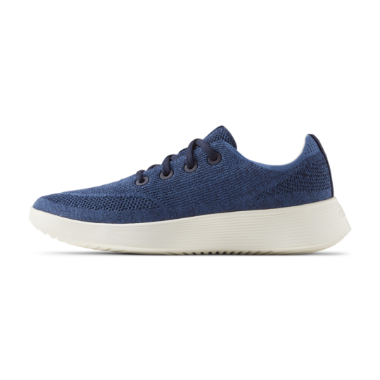Allbirds Men's Tree Runner Go - Basin Blue (Natural White Sole) - view 2