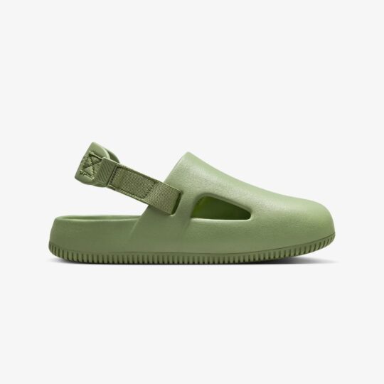 Nike | CALM MULES { OIL GREEN/OIL GREEN - view 2