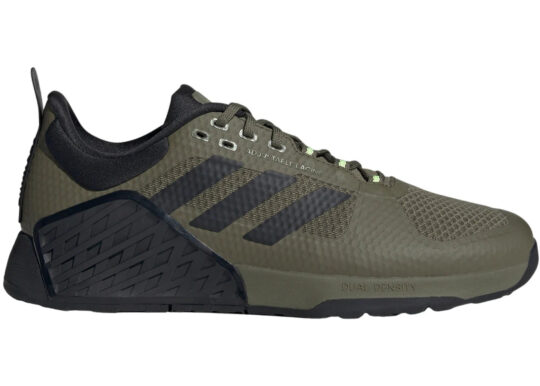 adidas Dropset 2 Olive Strata Core Black Lucid Lemon - view 2