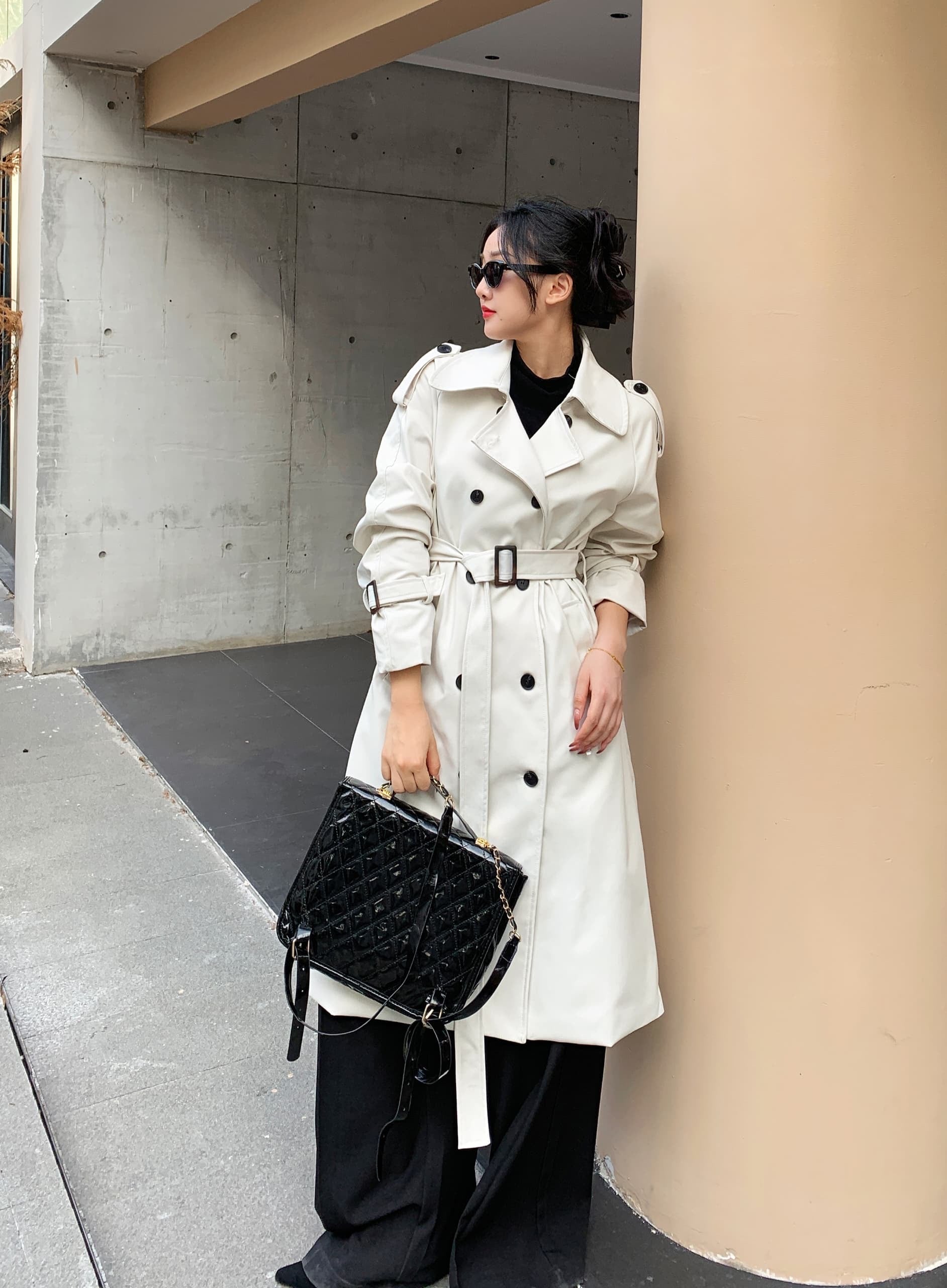Alamode By Akanksha Essie Statement Premium Trenchcoat - view 3