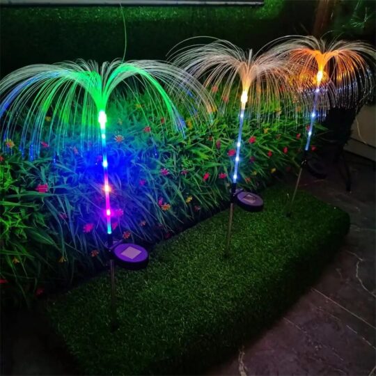 Catterton Outdoor Jellyfish Shape Solar LED Fountain Light