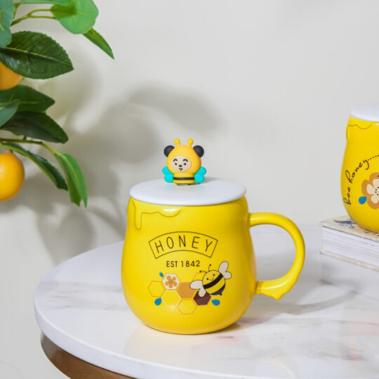 Nestasia Honey Bee Coffee Mug Yellow 350 ml