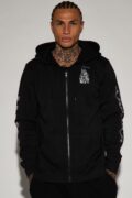 BlackTree Dead Inside Zip Up Hoodie – Men's