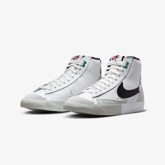 Premium summit white – Nike | BLAZER MID '77 PREMIUM { SUMMIT WHITE/BLACK-LIGHT SILVER