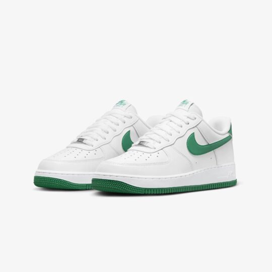 Nike | AIR FORCE 1 '07 { WHITE/MALACHITE-WHITE - view 2