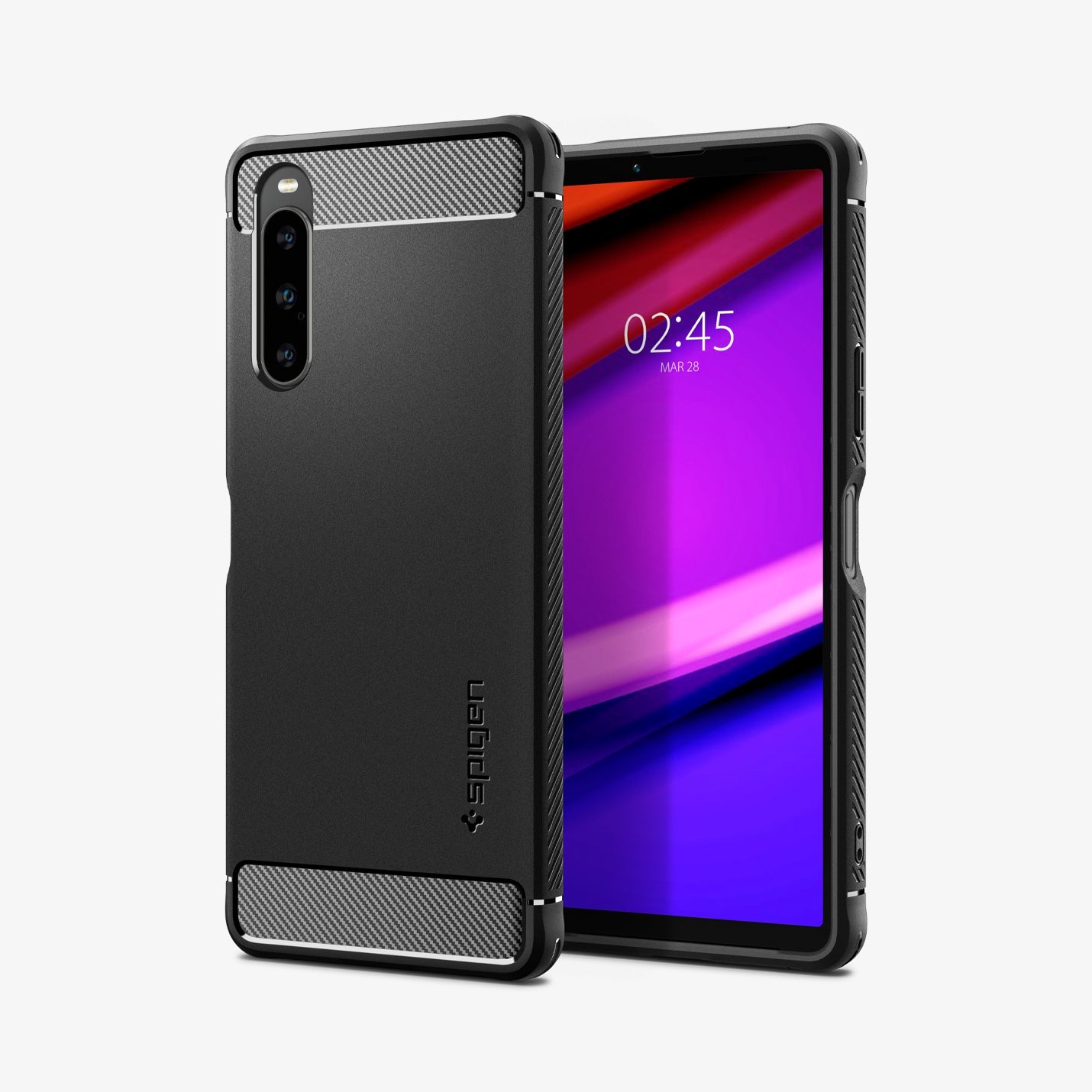 Sony Xperia Series - Rugged Armor – Matte Black - view 41
