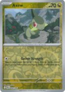 Common sv105b-068 reverse – Pokémon Axew - 068/086 - Common [sv105b-068] [Reverse Holo]