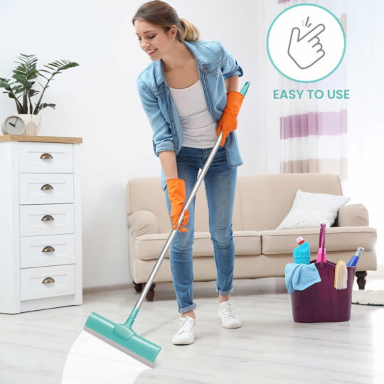 Slender Floor Wiper (Spotzero by Milton) – Aqua Green - view 2