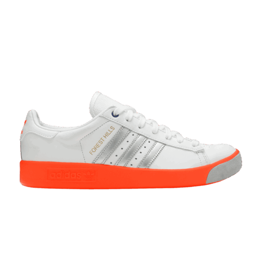 adidas Forest Hills White Silver Orange