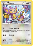 Common xy11-90 non-holo – Pokémon Aipom - 90/114 - Common [xy11-90] [Non-Holo] - Aipom - 90/114 - Common