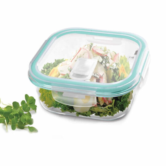 Square Glass Tiffin Lid (Treo by Milton) - view 2