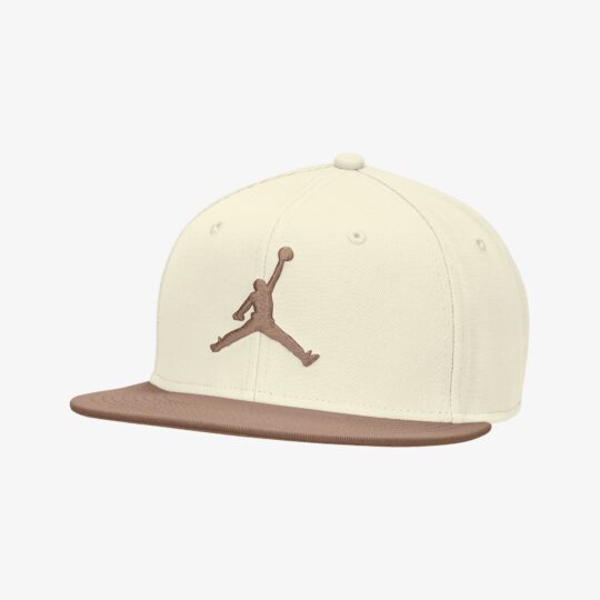 Jordan | Jumpman Pro Adjustable Cap { Sail/archaeo Brown/archaeo Brown