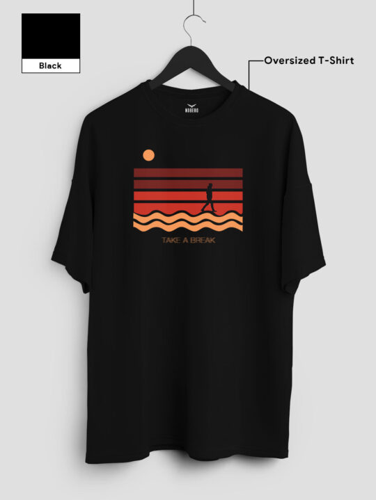 BlackTree(THHOR SERIES-BT10080)Oversized for mens Tee