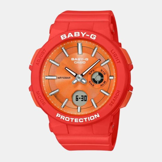 Casio Baby-G Women Quartz Orange Dial Analog-Digital Resin Watch BX154 - view 2