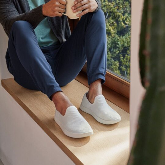 Allbirds Men's Tree Loungers - Natural Black (Blizzard Sole) - view 2