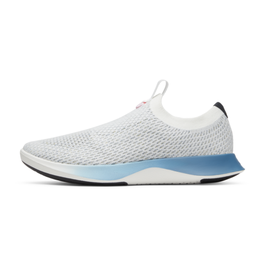 Allbirds Women's Tree Dasher Relay - Blizzard (Basin Blue Sole) - view 2