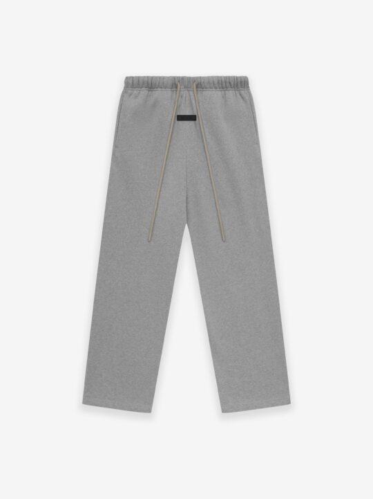 ESSENTIALS Relaxed Pants – Dark Heather Oatmeal