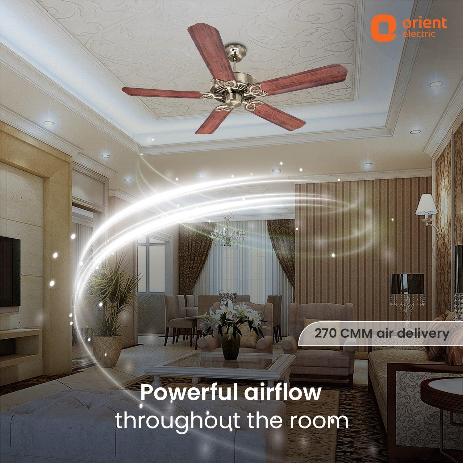 Orient Electric Subaris Royal Premium Ceiling Fan with Remote - view 3