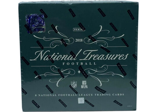 2018 Panini National Treasures Football 1st Off The Line Box