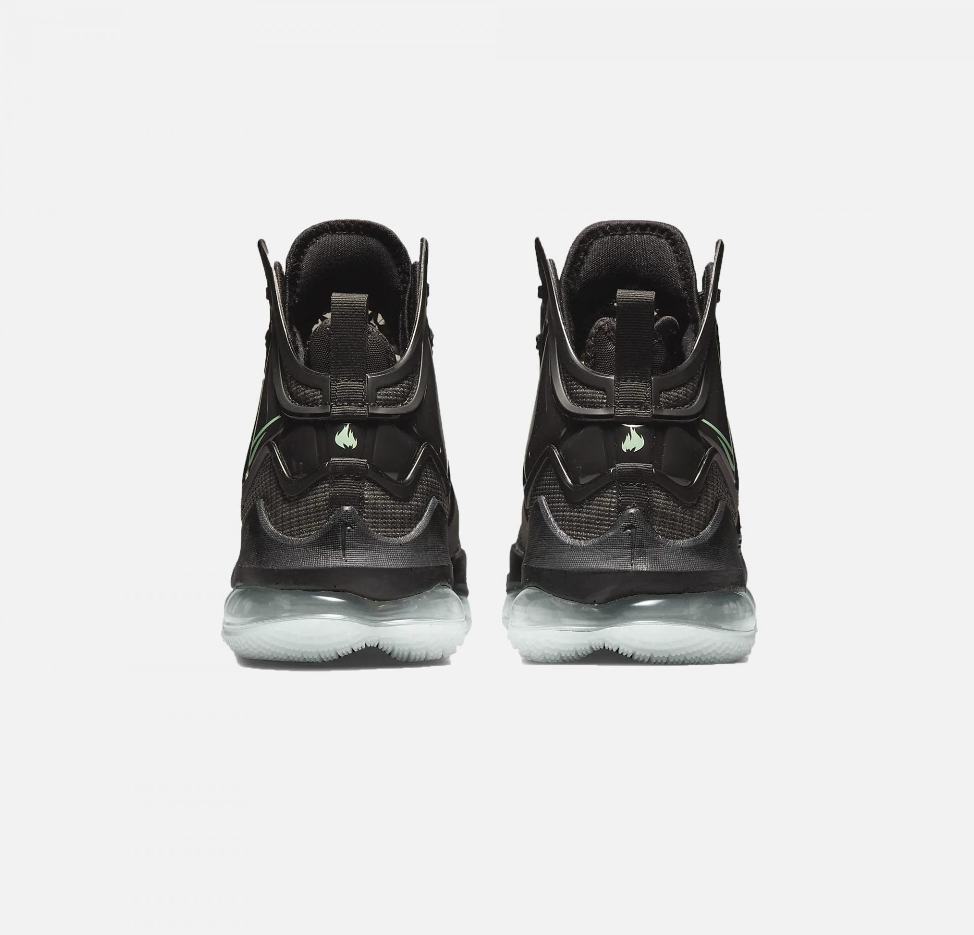 Nike | LEBRON 19 { ANTHRACITE / GREEN GLOW - view 2