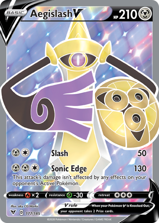 Rare ultra swsh4-177 – Pokémon Aegislash V - 177/185 - Rare Ultra [swsh4-177] [Ultra] - Aegislash V - 177/185 - Rare Ultra