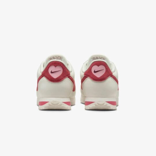 Nike | CORTEZ SE { SAIL/ADOBE-MED SOFT PINK-TEAM RED - view 2