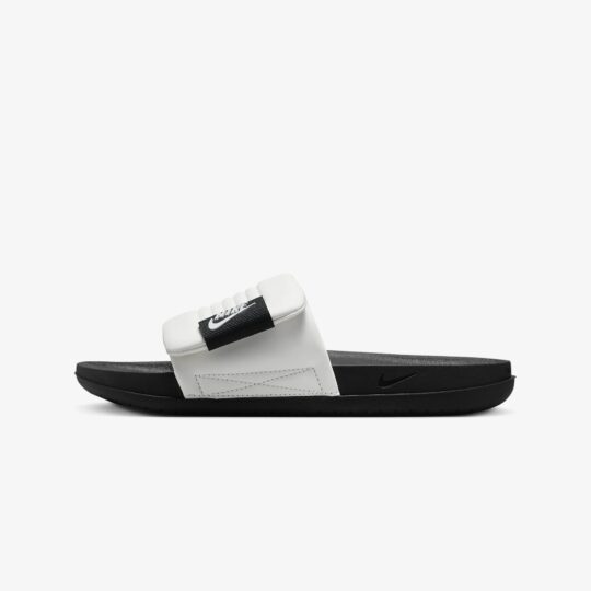Nike | OFFCOURT ADJUST { SUMMIT WHITE/SUMMIT WHITE-BLACK - view 2