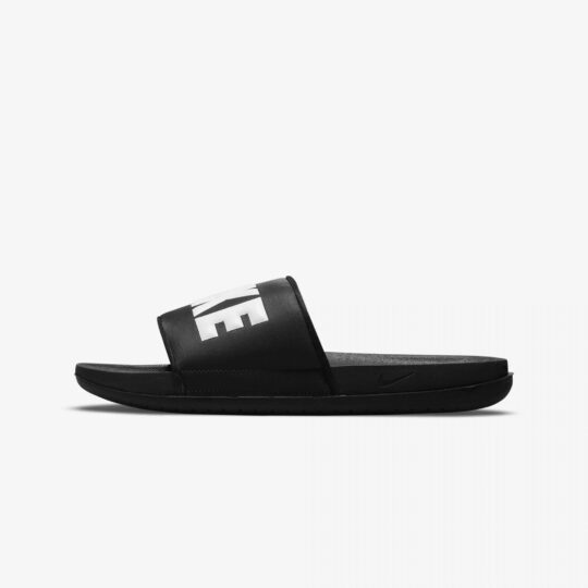 Nike | OFFCOURT SLIDES { BLACK - view 2