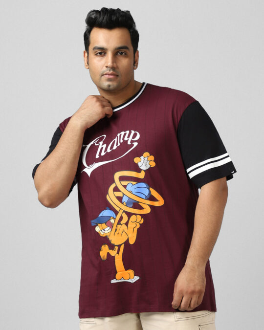 BlackTree Graphic Printed Oversized Plus Size T-shirt - view 2