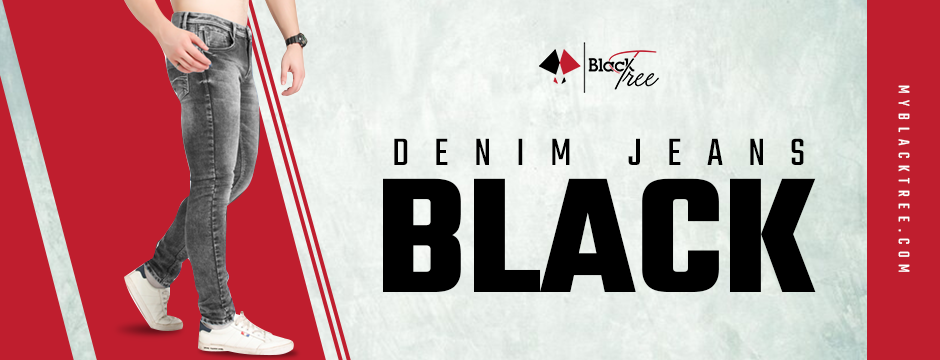black denim