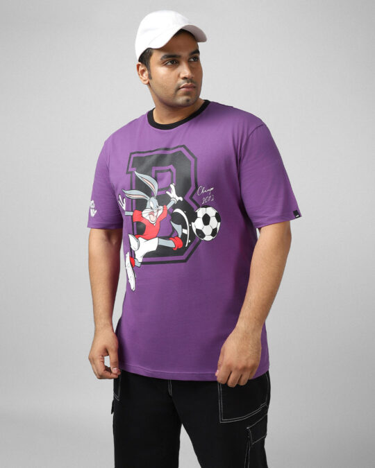 BlackTree Graphic Printed Oversized Plus Size T-shirt