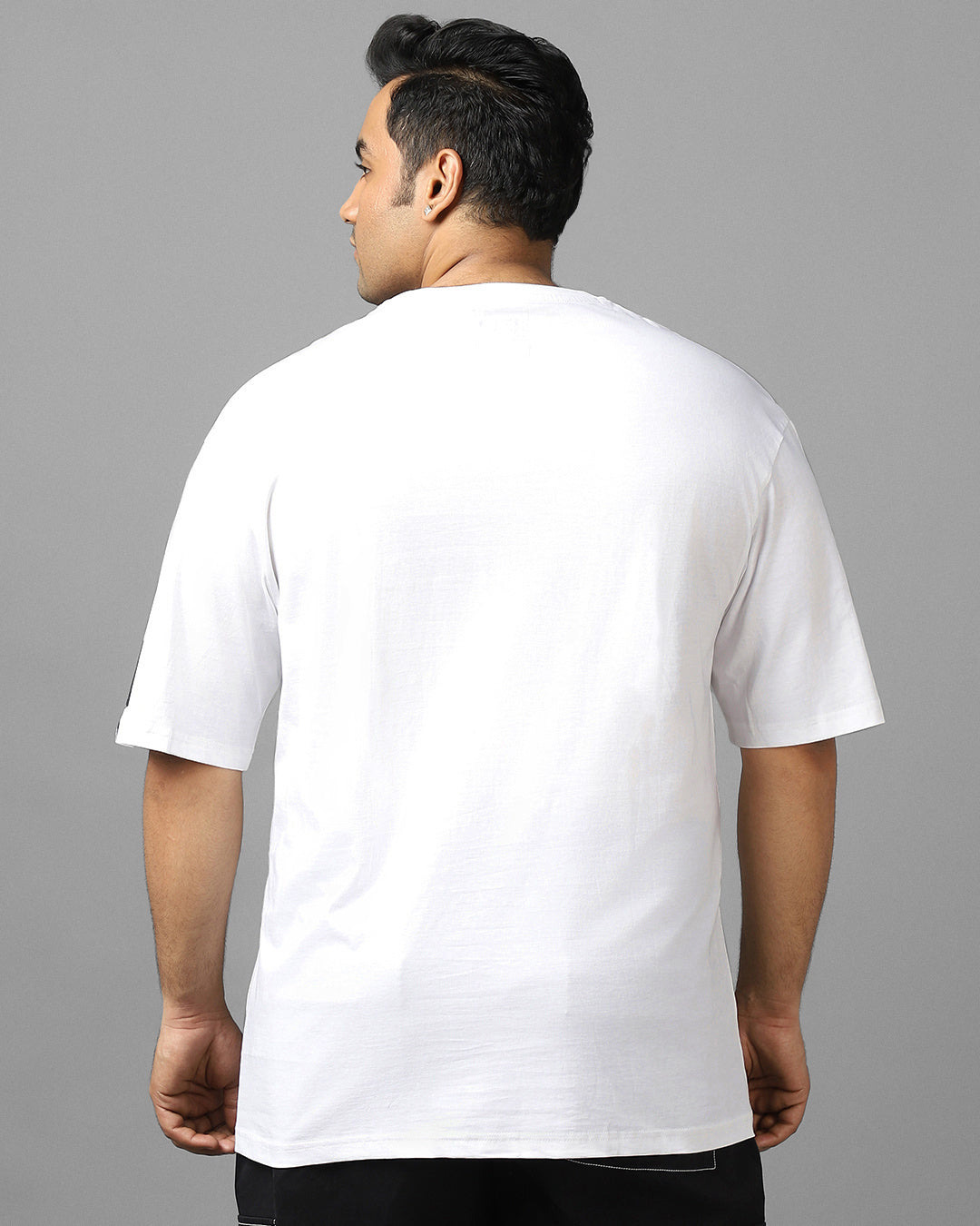 BlackTree Typography Oversized Plus Size T-shirt - view 3