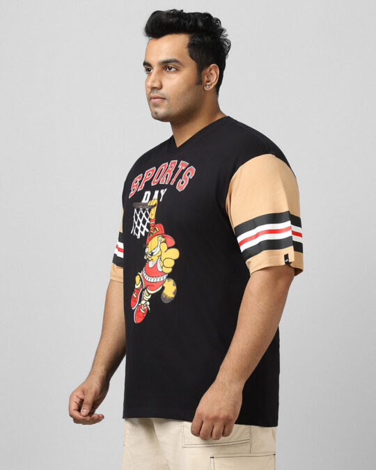 BlackTree Graphic Printed Oversized T-shirt - view 2